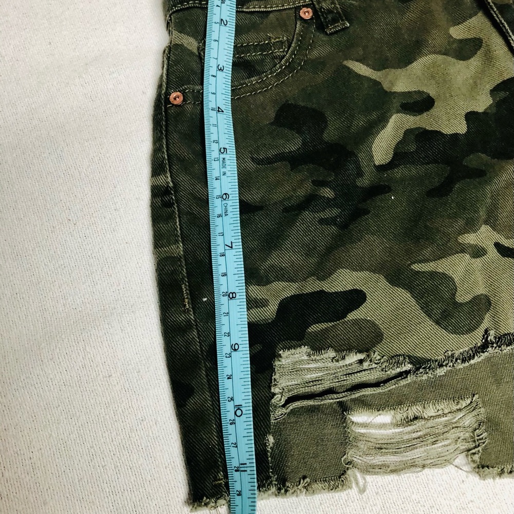 NOBO HIGH RISE SHORTS RIPPED SIZE 1 - Picture 7 of 8